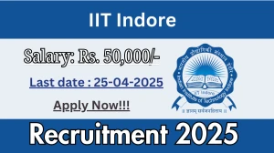 IIT Indore Software Quality Assurance / Software Testing Engineer Recruitment 2025 - Apply Online for 01 Posts Before April 25