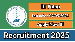 IIT Patna Senior Research Fellow Recruitment 2025 - Apply Offline for 01 Posts Before May 09 IIT Patna Senior Research Fellow Recruitment 2025 - Apply Offline for 01 Posts Before May 09