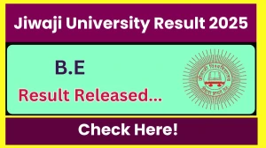 Jiwaji University Result 2025 Released at univindia.com Direct Link to Download 3rd and 5th Semester Result