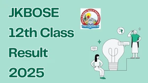 JKBOSE 12th Class Result 2025 Out at jkbose.nic.in How to check Results Here