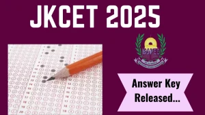 JKCET 2025 Answer Key Out Check JKCET 2025 Official Solution Key at jkbopee.gov.in