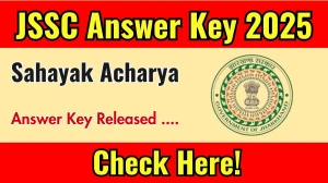 JSSC Final Answer Key 2025 Out jssc.jharkhand.gov.in Download Sahayak Acharya Answer Key Here