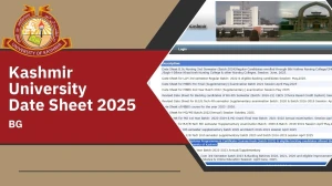 Kashmir University Date Sheet 2025 Announced @ uok.edu.in Details Here Kashmir University Date Sheet 2025 Announced @ uok.edu.in Details Here