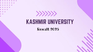 Kashmir University Result 2025 Released at kashmiruniversity.net Direct Link to Download 2nd, 10th Semester Result