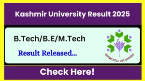 Kashmir University Result 2025 Released at uok.edu.in Direct Link to Download 4th, 7th Semester Result Kashmir University Result 2025 Released at uok.edu.in Direct Link to Download 4th, 7th Semester Result