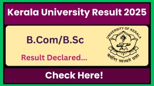 Kerala University Result 2025 Released at keralauniversity.ac.in Direct Link to Download 4th, 6th, 8th Semester Result Kerala University Result 2025 Released at keralauniversity.ac.in Direct Link to Download 4th, 6th, 8th Semester Result