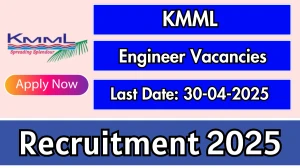 KMML Engineer Recruitment 2025 - Apply Online for 05 Posts
