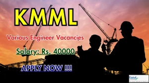 KMML Recruitment 2025 - Apply Online for 05 Civil Engineer, Mechanical Engineer and More Posts Before April 30 KMML Recruitment 2025 - Apply Online for 05 Civil Engineer, Mechanical Engineer and More Posts Before April 30