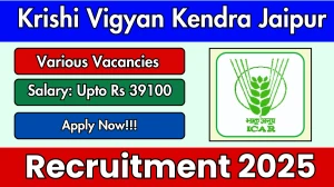 Krishi Vigyan Kendra Jaipur Recruitment 2025 - Apply Offline for Assistant, Subject Matter Specialist Posts Krishi Vigyan Kendra Jaipur Recruitment 2025 - Apply Offline for Assistant, Subject Matter Specialist Posts