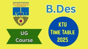 KTU Time Table 2025 Declared @ ktu.edu.in Details Here