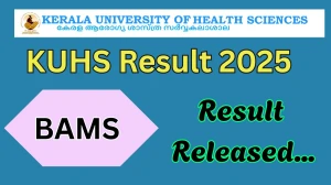 KUHS Result 2025 Declared at kuhs.ac.in Direct Link to Download UG Course Result