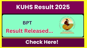 KUHS Result 2025 Released at kuhs.ac.in Direct Link to Download UG Courses Result