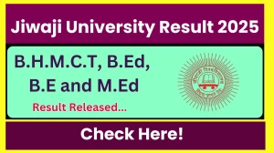 Kurukshetra University Result 2025 Released at kuk.ac.in Direct Link to Download 2nd Semester Result