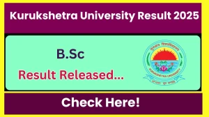 Kurukshetra University Result 2025 Released at kuk.ac.in Direct Link to Download 5th Semester Result