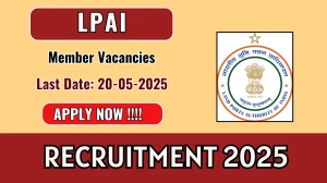 LPAI Member Recruitment 2025 - Apply Offline Before May 20 LPAI Member Recruitment 2025 - Apply Offline Before May 20