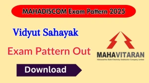 MAHADISCOM Vidyut Sahayak Exam Pattern 2025