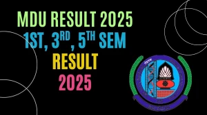 MDU 1st,3rd,5TH Sem Result 2025 OUT at mdu.ac.in Direct Link to Download 1/3/5 Sem UG, PG Result PDF