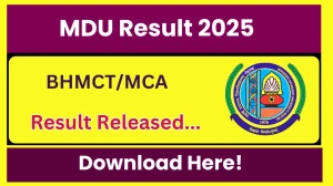 MDU Result 2025 Released at mdurtk.in Direct Link to Download Odd Semester Result MDU Result 2025 Released at mdurtk.in Direct Link to Download Odd Semester Result