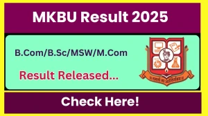MKBU Result 2025 Released at mkbhavuni.edu.in Direct Link to Download 1st, 3rd, 4th, 5th Semester Result MKBU Result 2025 Released at mkbhavuni.edu.in Direct Link to Download 1st, 3rd, 4th, 5th Semester Result