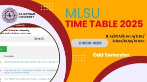 MLSU Time Table 2025 Announced @ mlsu.ac.in Details Here MLSU Time Table 2025 Announced @ mlsu.ac.in Details Here