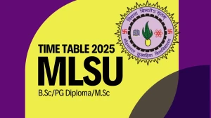 MLSU Time Table 2025 Announced @ mlsu.ac.in Details Here MLSU Time Table 2025 Announced @ mlsu.ac.in Details Here