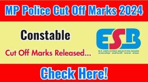 MP Police Constable Cut Off Marks 2024: Check Expected Cut Off Marks Here