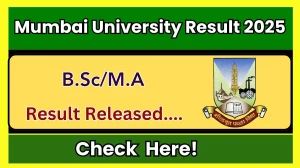 Mumbai University Result 2025 Released at mu.ac.in Direct Link to Download 1st, 2nd, 5th Semester Result