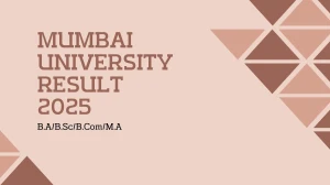 Mumbai University Result 2025 Released at mu.ac.in Direct Link to Download 2nd, 4th, 5th, 6th Semester Result