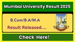 Mumbai University Result 2025 Released at mu.ac.in Direct Link to Download 3rd, 5th Semester Result Mumbai University Result 2025 Released at mu.ac.in Direct Link to Download 3rd, 5th Semester Result