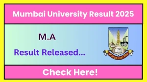 Mumbai University Result 2025 Released at mu.ac.in Direct Link to Download 3rd Semester Result