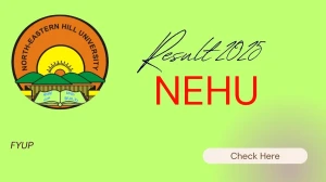 NEHU Result 2025 Released at nehu.ac.in Direct Link to Download 1st Semester Result NEHU Result 2025 Released at nehu.ac.in Direct Link to Download 1st Semester Result