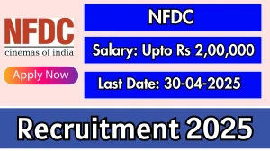 NFDC Recruitment 2025 - Apply Online for 07 Manager, Graphic Designer and Other Posts
