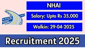 NHAI Recruitment 2025 – Walk in for Revenue Officer,  Private Amin/surveyor Posts