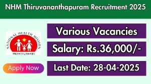 NHM Thiruvananthapuram Recruitment 2025 - Apply Online for 12 DEO cum Accountant, Assistant and More Posts