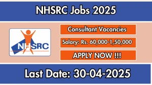 NHSRC Consultant, Senior Consultant Recruitment 2025 - Apply Online Before April 30 NHSRC Consultant, Senior Consultant Recruitment 2025 - Apply Online Before April 30