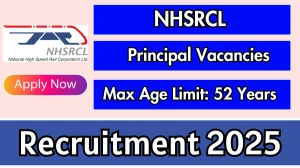 NHSRCL Principal Recruitment 2025 - Apply Offline for 01 Posts NHSRCL Principal Recruitment 2025 - Apply Offline for 01 Posts