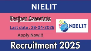NIELIT Project Associate Recruitment 2025 - Apply Offline for 01 Posts Before April 28