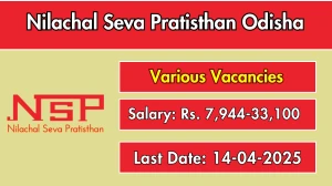 Nilachal Seva Pratisthan Odisha Recruitment 2025 - Apply Online for 08 Ayah, Superintendent and More Posts April 14 Nilachal Seva Pratisthan Odisha Recruitment 2025 - Apply Online for 08 Ayah, Superintendent and More Posts April 14