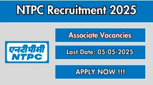 NTPC Associate Recruitment 2025 - Apply Online Before May 05 NTPC Associate Recruitment 2025 - Apply Online Before May 05