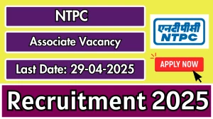 NTPC Associate Recruitment 2025 - Apply Online for 03 Posts NTPC Associate Recruitment 2025 - Apply Online for 03 Posts