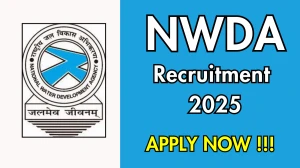 NWDA Recruitment 2025 - Apply Offline for 13 Superintending Engineer, Deputy Director/ Executive Engineer Posts NWDA Recruitment 2025 - Apply Offline for 13 Superintending Engineer, Deputy Director/ Executive Engineer Posts