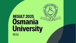 Osmania University Result 2025 Released at osmania.ac.in Direct Link to Download 1st, 2nd Semester Result