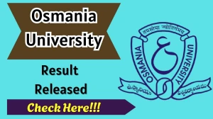 Osmania University Result 2025 Released at osmania.ac.in Direct Link to Download Data Science Result