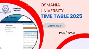 Osmania University Time Table 2025 Announced @ osmania.ac.in Details Here Osmania University Time Table 2025 Announced @ osmania.ac.in Details Here