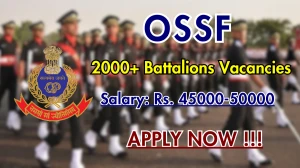 OSSF Battalions Recruitment 2025 – Apply for 2820 Sepoy, NCO, More Posts