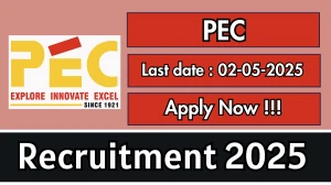 PEC Recruitment 2025 - Apply Online for 04 RA, Program Associate and More Posts Before May 02 PEC Recruitment 2025 - Apply Online for 04 RA, Program Associate and More Posts Before May 02