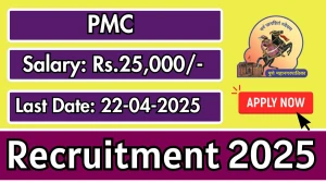 PMC Audiologist cum Speech Therapist Recruitment 2025 - Apply Offline for 2 Posts Before April 22