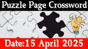 Puzzle Page Crossword Answers for April 15 2025