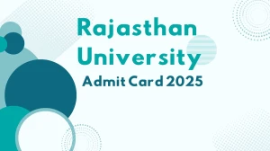 Rajasthan University Admit Card 2025 OUT univraj.org Check Rajasthan University UG Course Hall Ticket Details Here Rajasthan University Admit Card 2025 OUT univraj.org Check Rajasthan University UG Course Hall Ticket Details Here