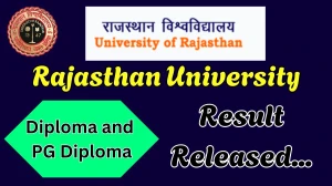 Rajasthan University Result 2025 Released at uniraj.ac.in Direct Link to Download UG and PG Course Result